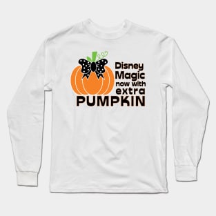 Disney Halloween Now with Extra Pumpkin Tee Long Sleeve T-Shirt